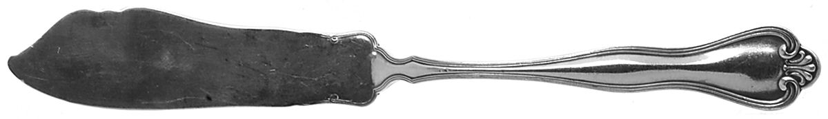 Richmond (Sterling, 1910) Flat Handle Master Butter Knife by International Silver-1