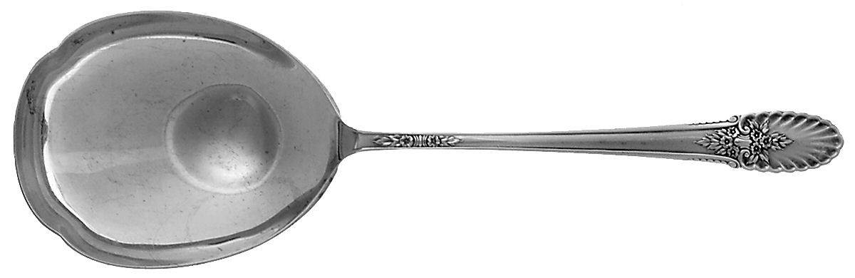 Riviera (Sterling, 1936) Solid Salad Serving Spoon by International Silver-1