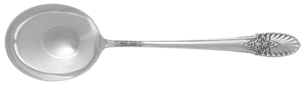 Riviera (Sterling, 1936) Round Bowl Soup Spoon (Gumbo) by International Silver-1