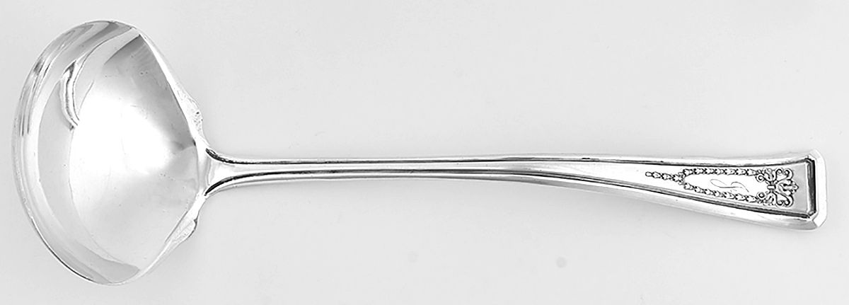 Roanoke (Silverplate, 1913) Solid Soup Ladle by International Silver-1