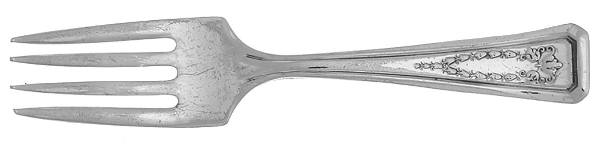 Roanoke (Silverplate, 1913) Baby Fork by International Silver-1