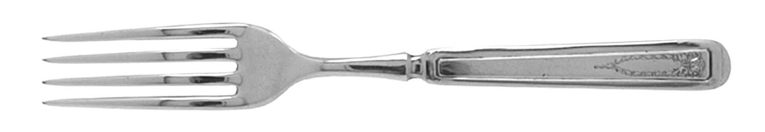 Roanoke (Silverplate, 1913) Indented Solid Handled Fork by International Silver-1
