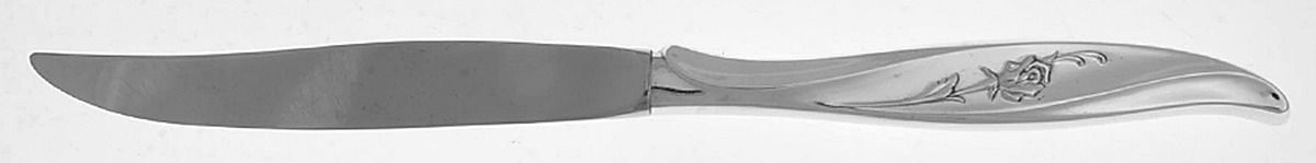 Rose Ballet (Sterling, 1962) Individual Steak Knife Hollow Handle by International Silver-1