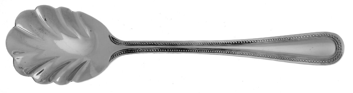 Royal Bead (Stainless) Sugar Shell Spoon by International Silver-1