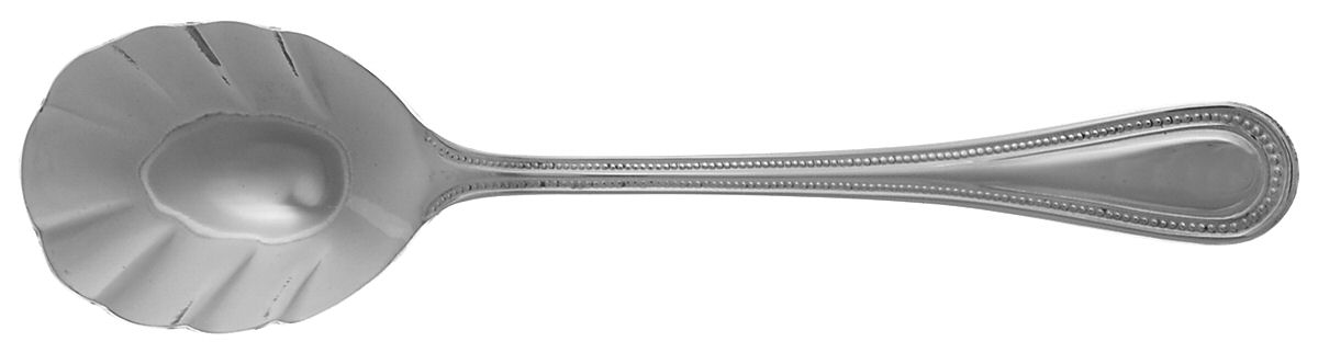 Royal Bead (Stainless) Sugar Shell Spoon by International Silver-1