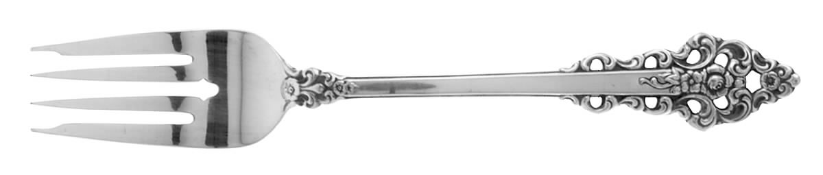 Rochambeau (Silverplate, 1976) Individual Salad Fork by International Silver-1