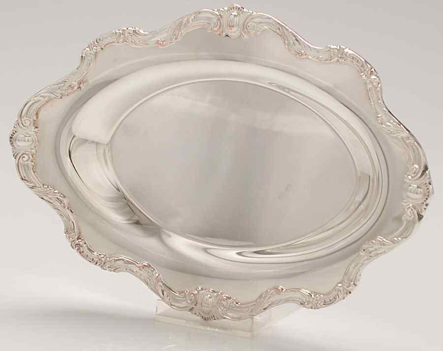 Rochelle (Silverplate, Hollowware) Plated Gravy Underplate by International Silver-1
