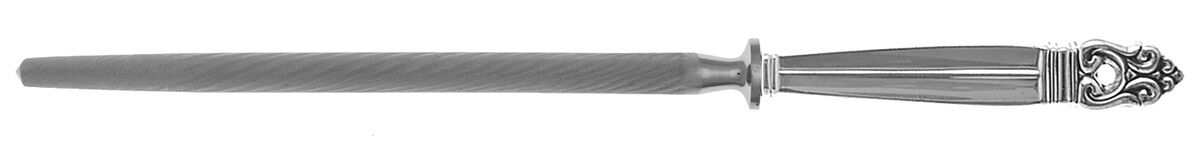 Royal Danish (Sterling, 1939) Sharpener Knife with Steel Rod HC by International Silver-1
