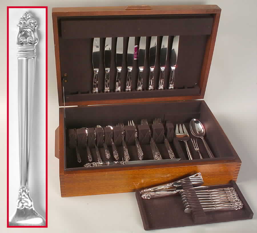Royal Danish (Sterling, 1939) 50-Piece Set by International Silver-1