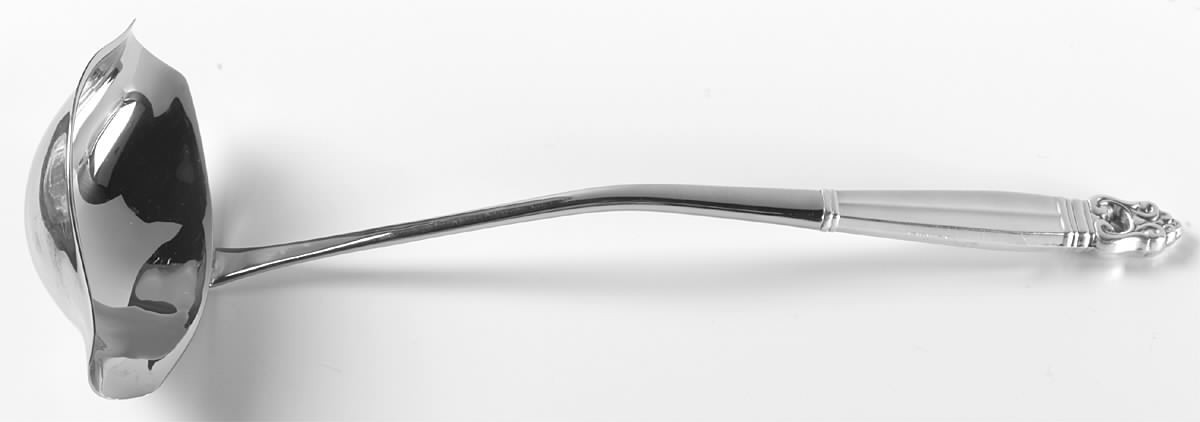Royal Danish (Sterling, 1939) Punch Ladle with Stainless Bowl by International Silver-1