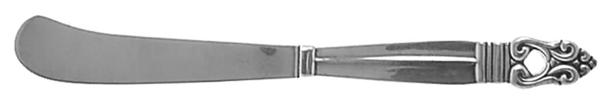 Royal Danish (Sterling, 1939) Hollow Handle Paddle Butter Spreader (Solid) by International Silver-1