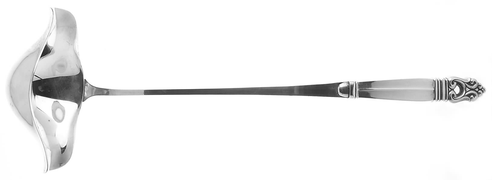 Royal Danish (Sterling, 1939) Hollow Handle Punch Ladle with Solid Bowl by International Silver-1