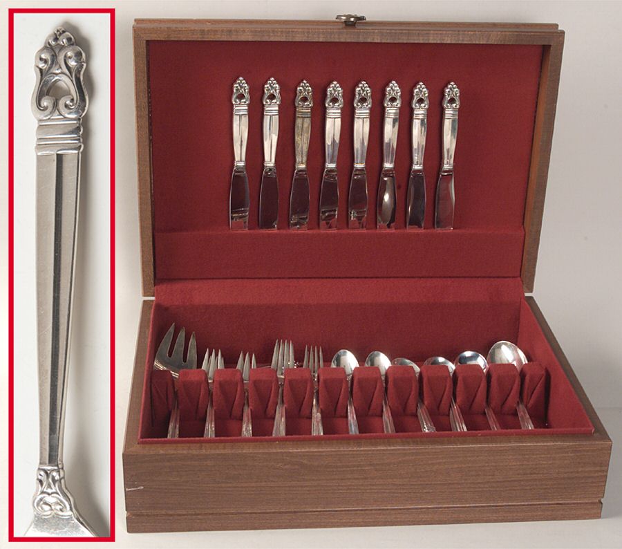 Royal Danish (Sterling, 1939) 57 Piece Set by International Silver-1