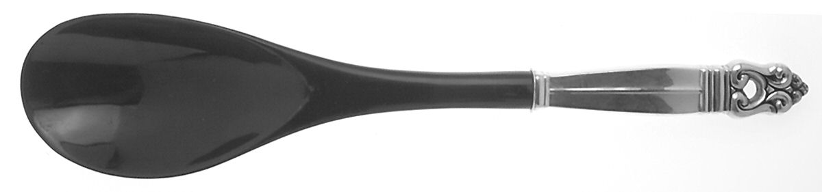 Royal Danish (Sterling, 1939) Salad Serving Spoon with Plastic Bowl by International Silver-1