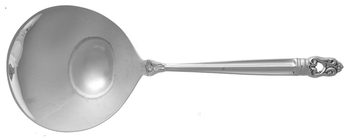 Royal Danish (Sterling, 1939) Solid Bon Bon Spoon by International Silver-1