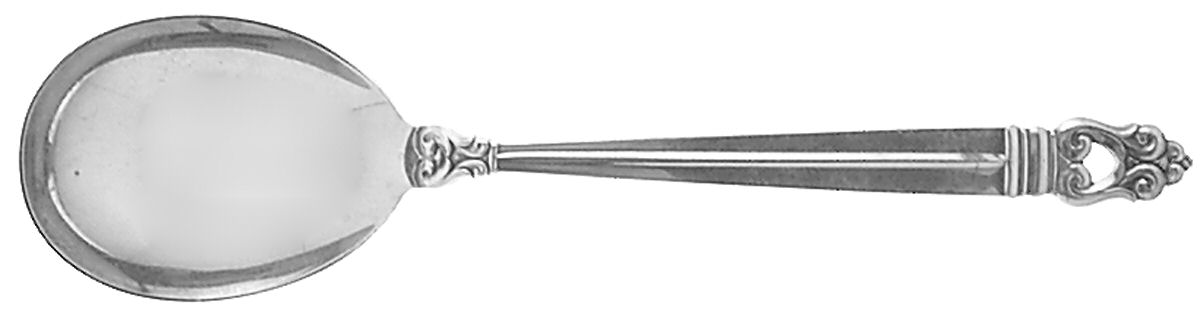 Royal Danish (Sterling, 1939) Round Bowl Soup Spoon (Gumbo) by International Silver-1