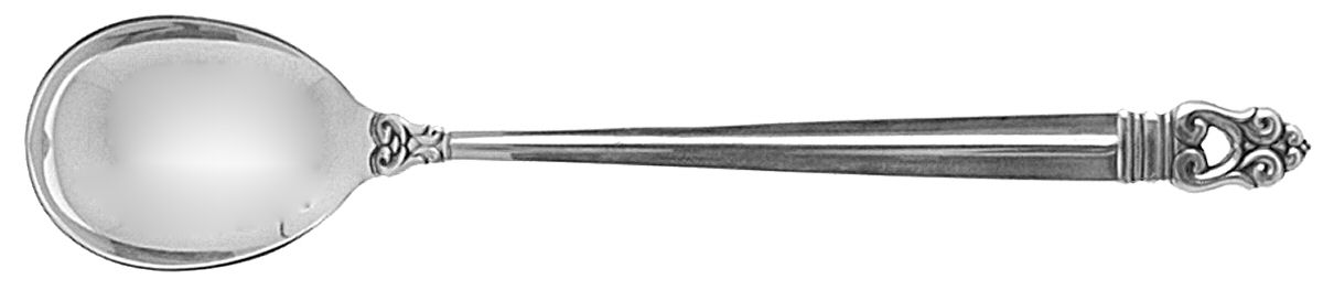 Royal Danish (Sterling, 1939) Large Sherbet Spoon by International Silver-1