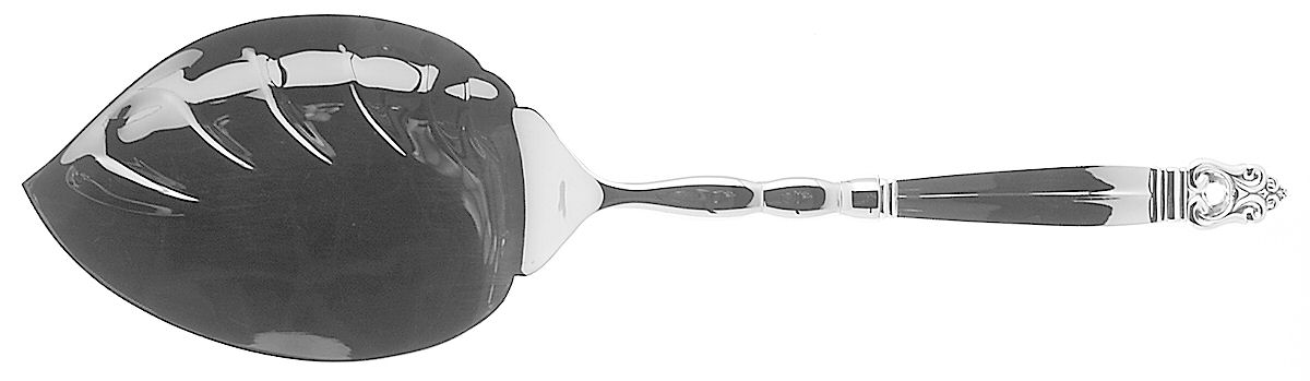 Royal Danish (Sterling, 1939) Oversize Stainless Tomato/Cranberry Server by International Silver-1