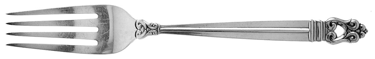 Royal Danish (Sterling, 1939) Fork by International Silver-1