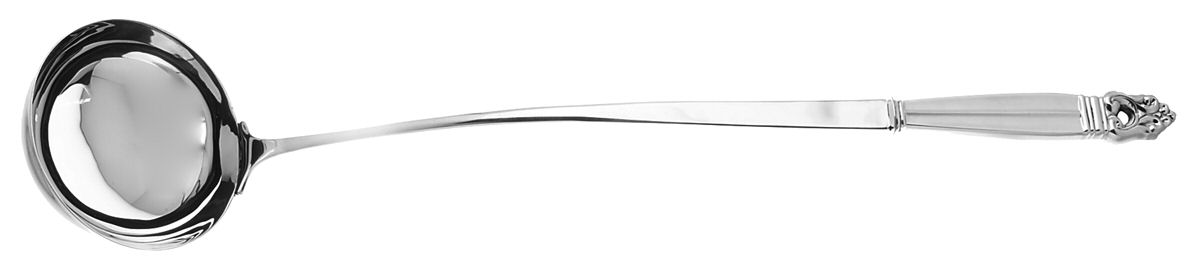 Royal Danish (Sterling, 1939) Hollow Handle Soup Ladle with Solid Bowl by International Silver-1