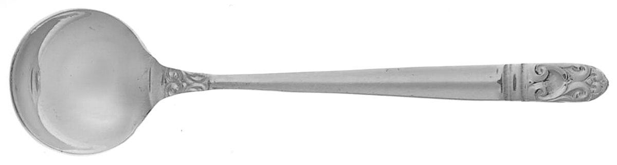 Royal Danish (Sterling, 1939) Individual Salt Spoon by International Silver-1