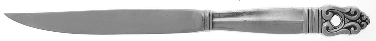 Royal Danish (Sterling, 1939) Individual Steak Knife Hollow Handle by International Silver-1