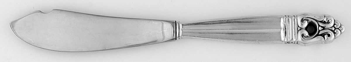 Royal Danish (Sterling, 1939) Hollow Handle Master Butter Knife by International Silver-1