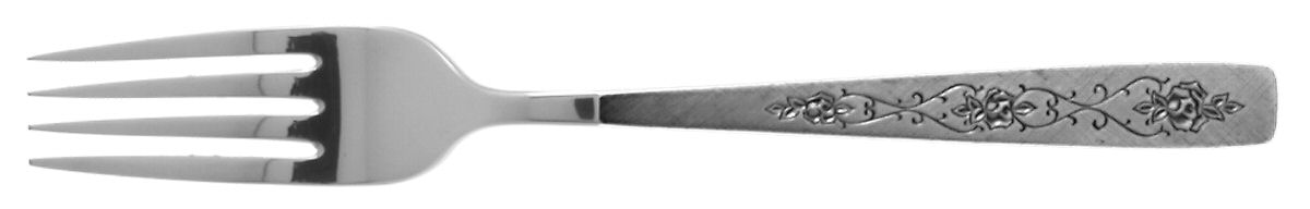 Rose Lace (Stainless) Fork by International Silver-1