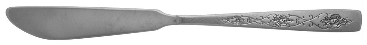 Rose Lace (Stainless) Flat Handle Master Butter Knife by International Silver-1