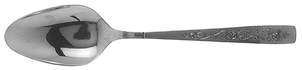 Rose Lace (Stainless) Tablespoon (Serving Spoon) by International Silver-1