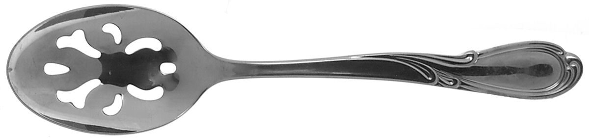 Romance (Stainless) Pierced Tablespoon (Serving Spoon) by International Silver-1