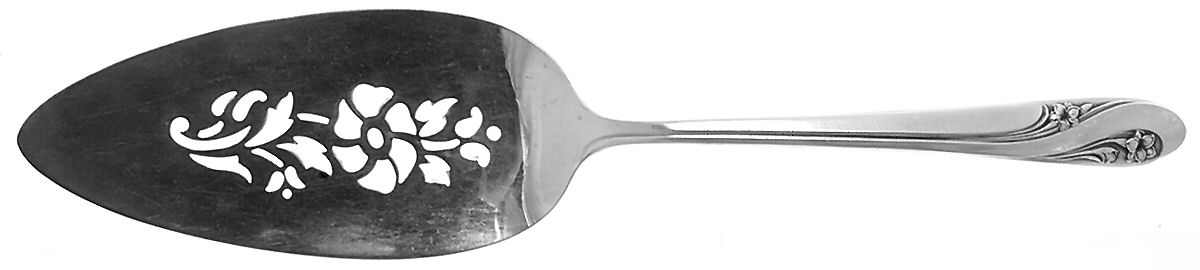 Romance (Silverplate, 1952) Solid Pierced Pie Server by International Silver-1