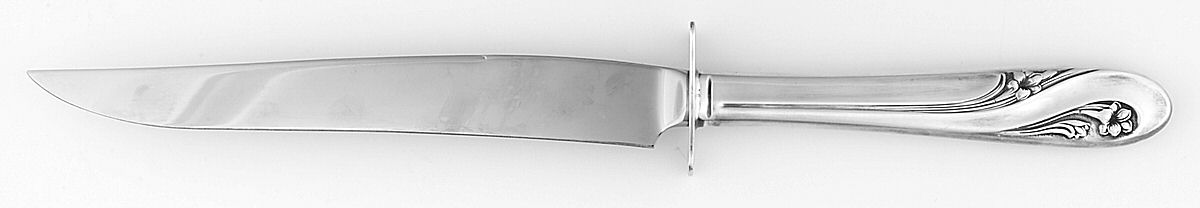 Romance (Silverplate, 1952) Small Steak Carving Knife with Stainless Blade by International Silver-1