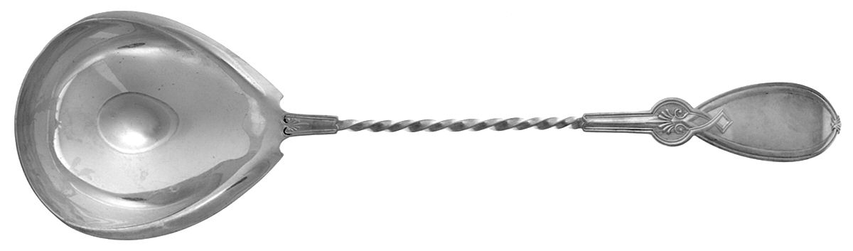 Roman I (Silverplate, 1865) Large Solid Soup Ladle by International Silver-1