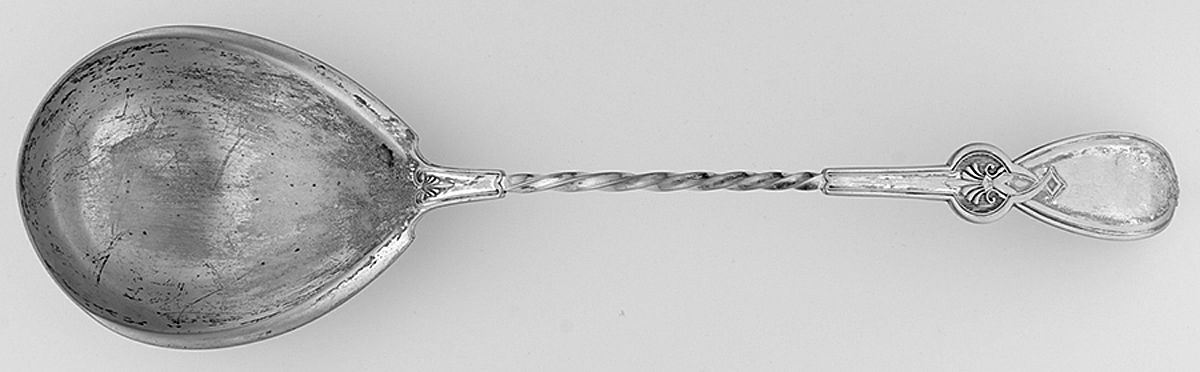 Roman I (Silverplate, 1865) Small Solid Soup Ladle by International Silver-1