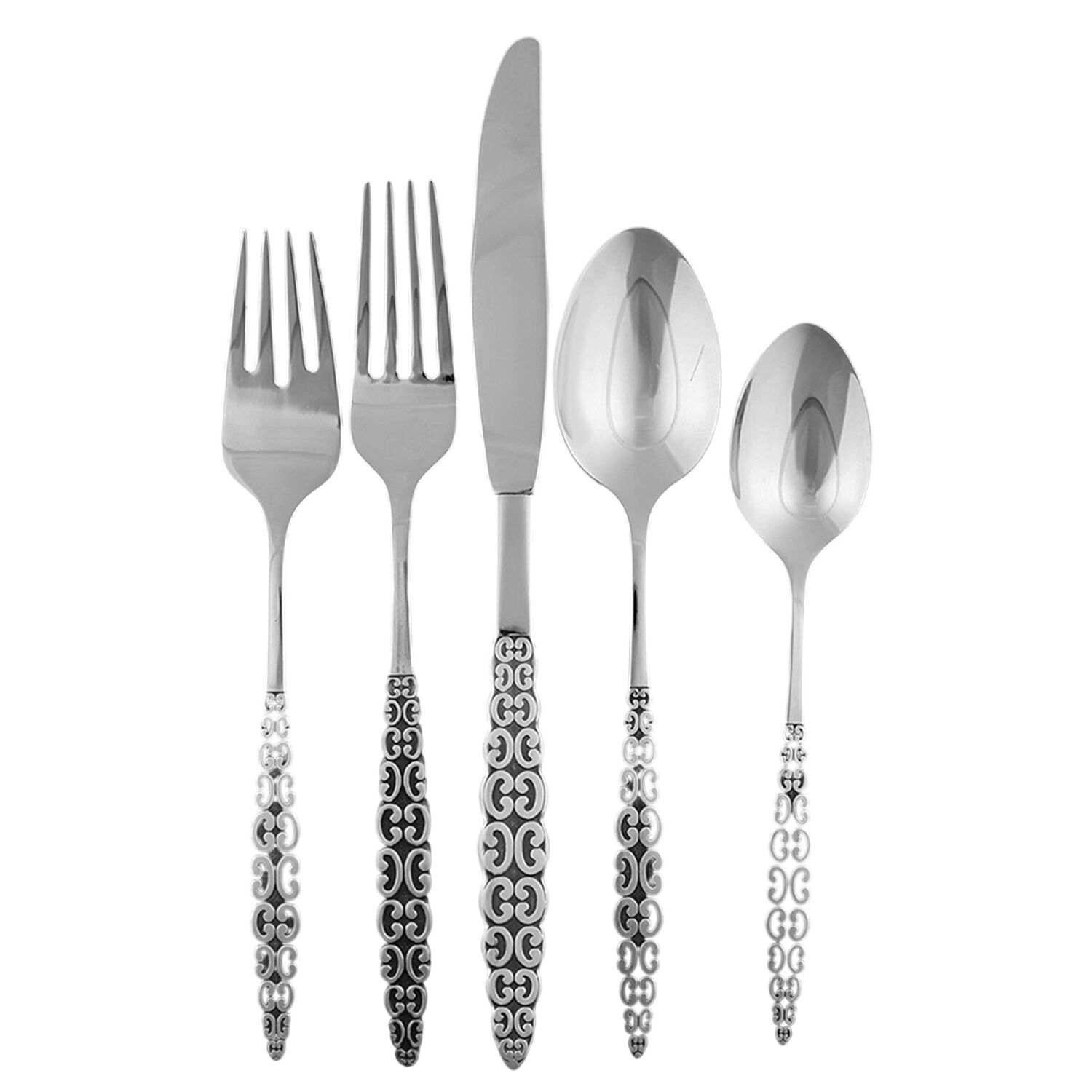Romanesque (Stainless) 40 Piece Estate Set by International Silver-1