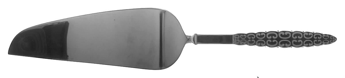 Romanesque (Stainless) Pie & Cake Server with Stainless Blade by International Silver-1