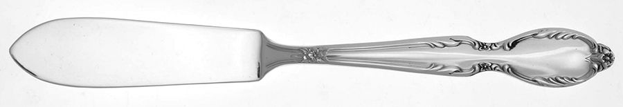 Royal Manor (Silverplate, 1956) Flat Handle Master Butter Knife by International Silver-1