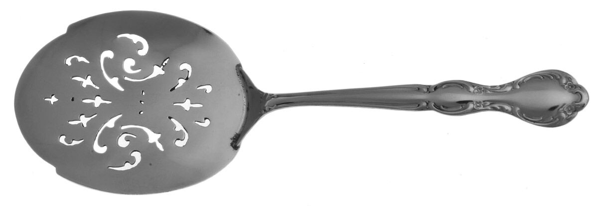 Royal Manor (Stainless) Croquette Server with Stainless Bowl HC by International Silver-1