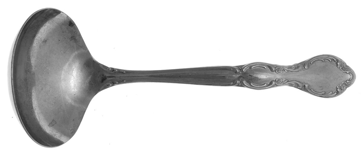 Royal Manor (Stainless) Solid Gravy Ladle by International Silver-1