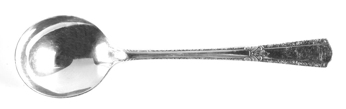 Royal Pageant (Silverplate, 1937) Round Bowl Soup Spoon (Gumbo) by International Silver-1