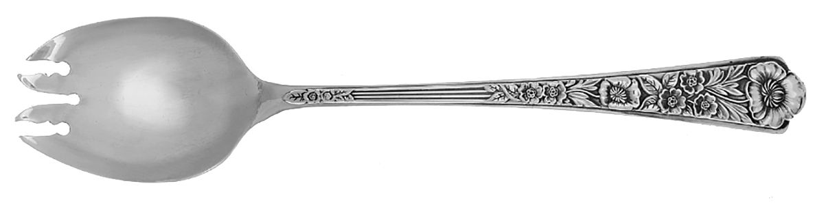 Royal Rose (Sterling, 1938) Ice Cream Fork by International Silver-1