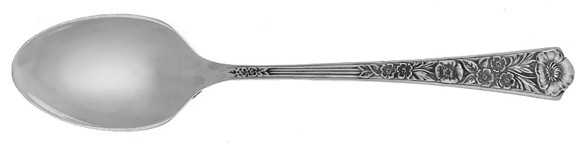 Royal Rose (Sterling, 1938) Demitasse Spoon by International Silver-1