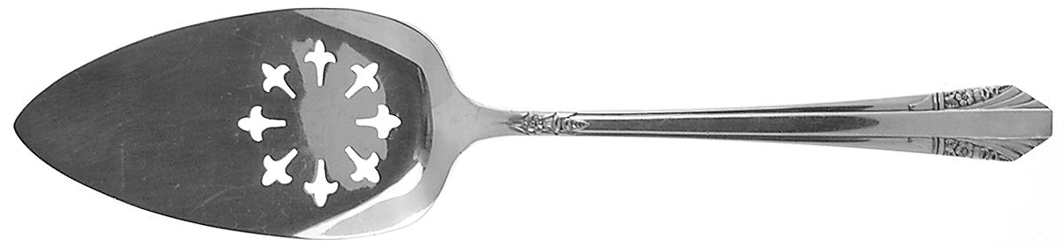 Rosalind (Silverplate, 1938) Solid Pierced Pie Server by International Silver-1