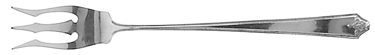 Rosalind-New (Sterling, 1921) Short Handle Pickle/Olive Fork by International Silver-1