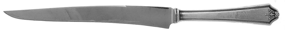 Rosalind-New (Sterling, 1921) Large Stainless Blade Roast Carving Knife by International Silver-1