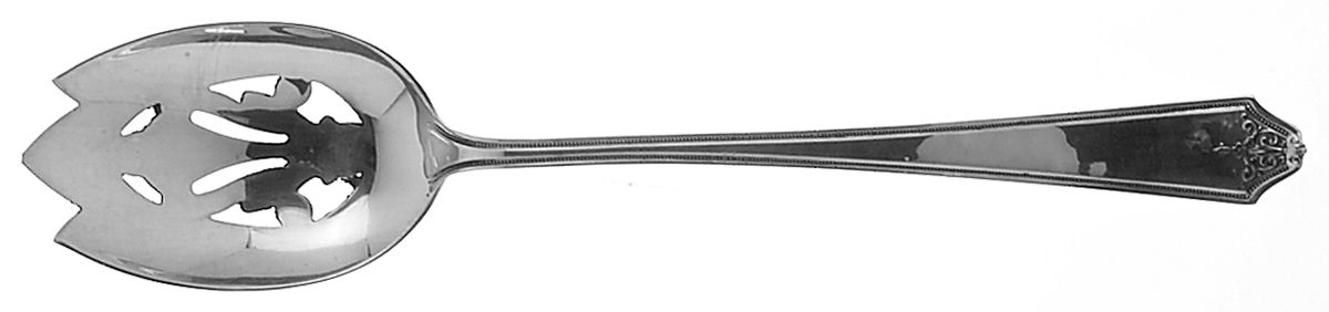 Rosalind-New (Sterling, 1921) Pierced Tablespoon (Serving Spoon) by International Silver-1