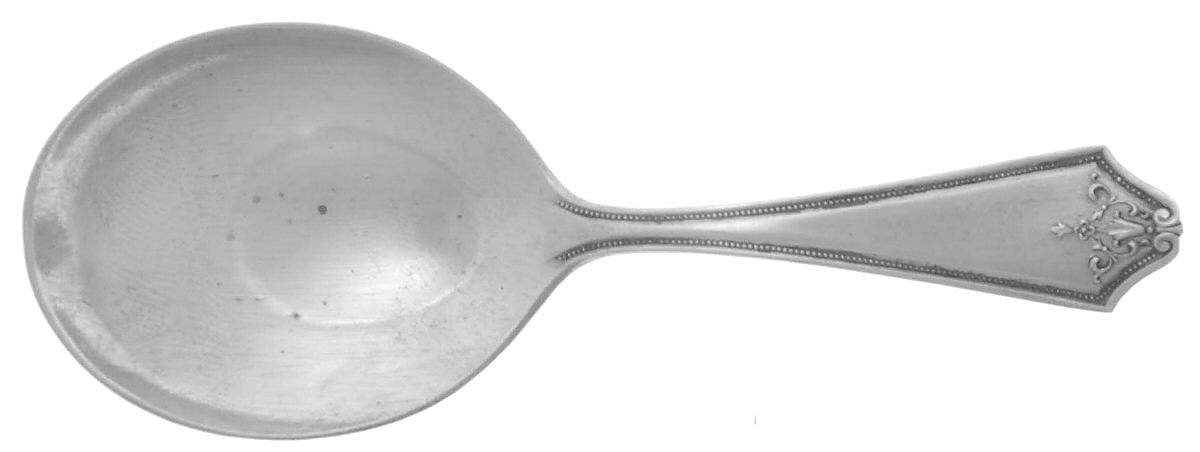Rosalind-New (Sterling, 1921) Straight Handle Baby Spoon by International Silver-1