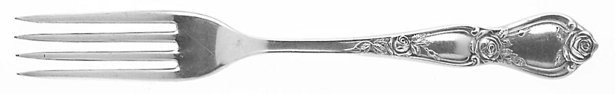 Rose (Silverplate, 1903) Fork by International Silver-1