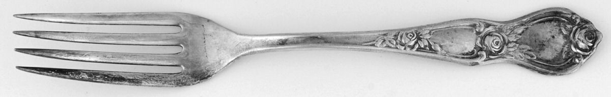 Rose (Silverplate, 1903) Youth Fork by International Silver-1